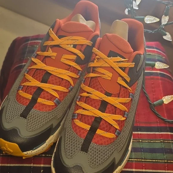 The North Face Gray and Orange Sneakers - Picture 2 of 7